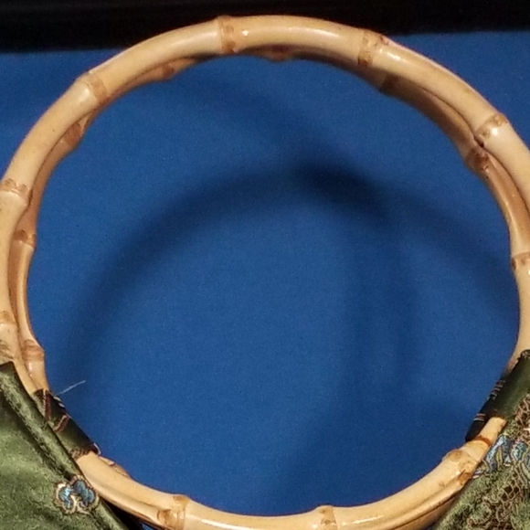 Jade green Asian inspired handbag - Picture 3 of 6